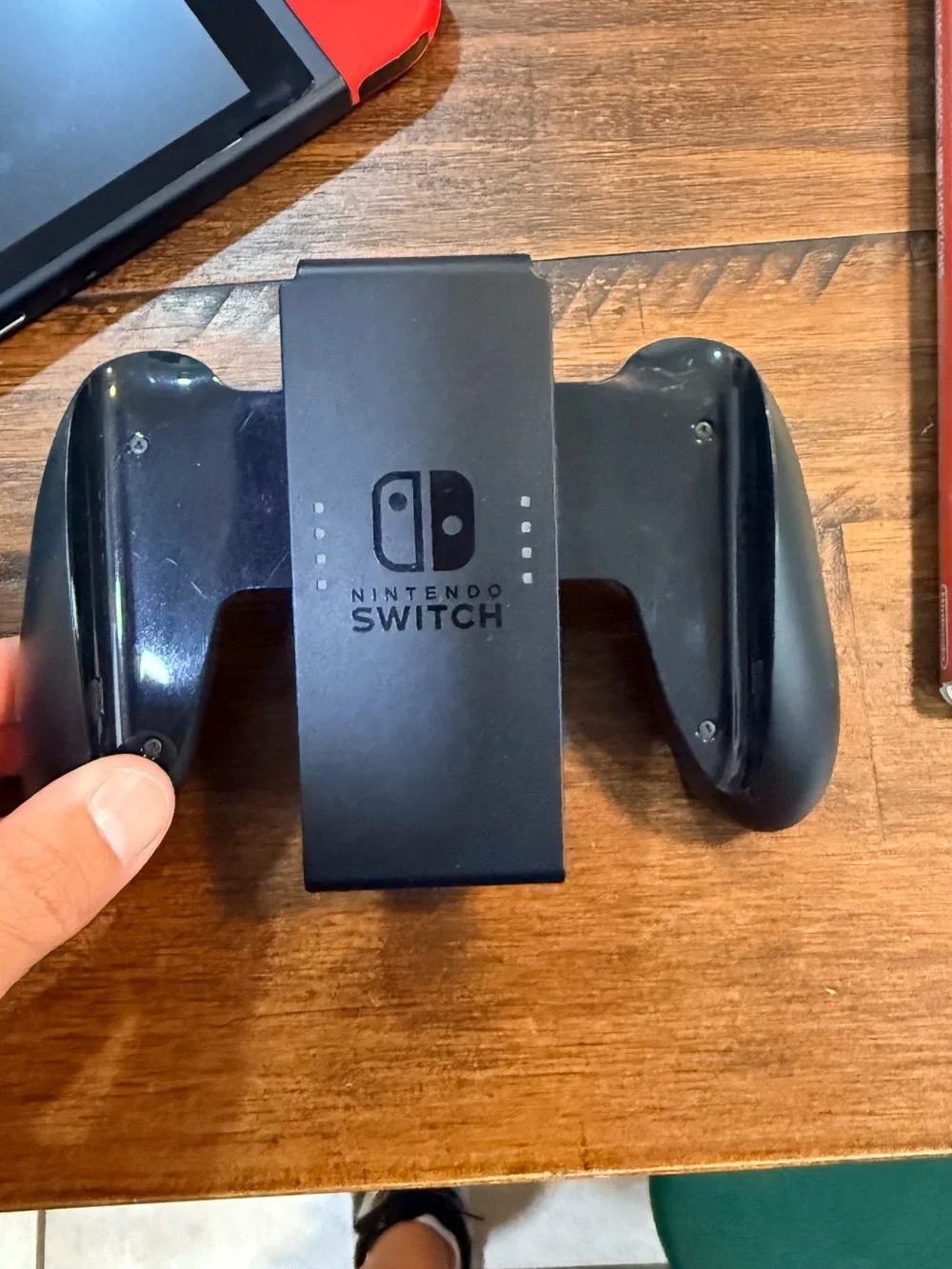 Nintendo Switch with Neon Blue & Neon Red Joy‑Con Controllers